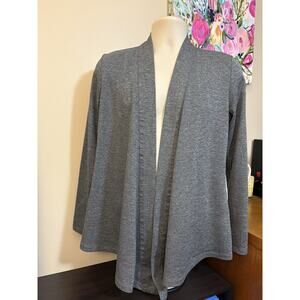 Eddie Bauer Gray Soft Open Front Cardigan Women’s Size M